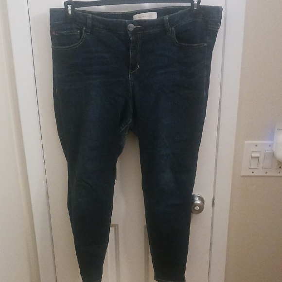 Slink Denim - Dark Blue Skinny Denim Jeans for Women